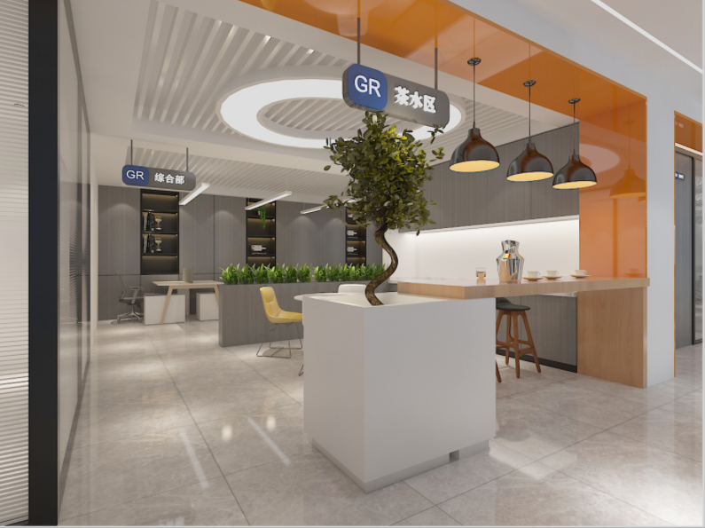 格瑞醫(yī)藥辦公室裝修